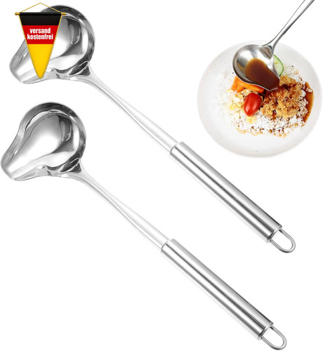 Soßenkelle edelstahl stück - edelstahl,