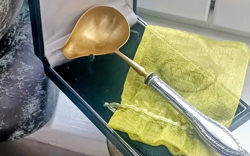 Saucenkelle löffel griff - -löffel,