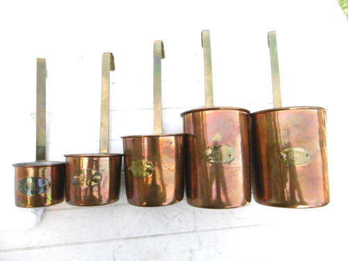 Kupfer messbecher mit - kupfer,