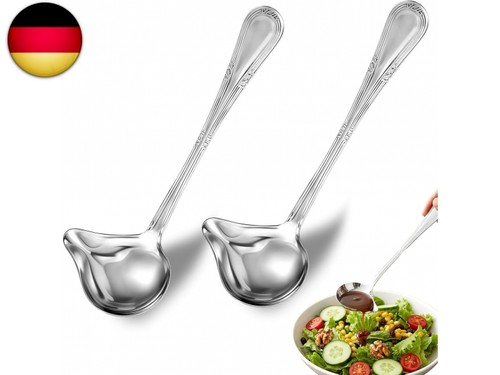 Soßenlöffel edelstahl - soßenlöffel, edelstahl,2